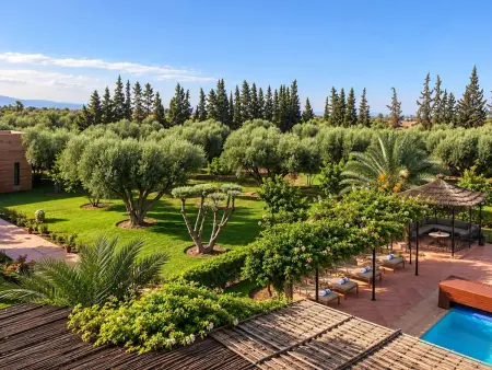 Villa avec deux piscines et 9 chambres à Ouled Hassoune, Marrakech : photo 6
