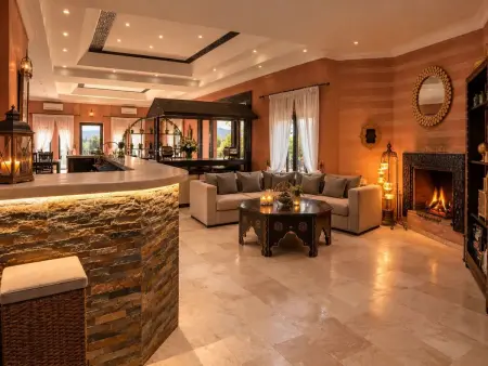 Villa avec deux piscines et 9 chambres à Ouled Hassoune, Marrakech : photo 18
