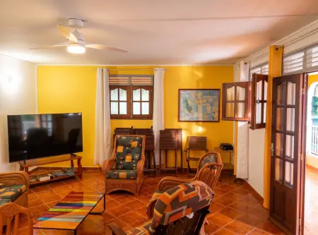 Maison avec vue montagne et jardin privé à Pointe-Noire, 6 pers. : photo 7