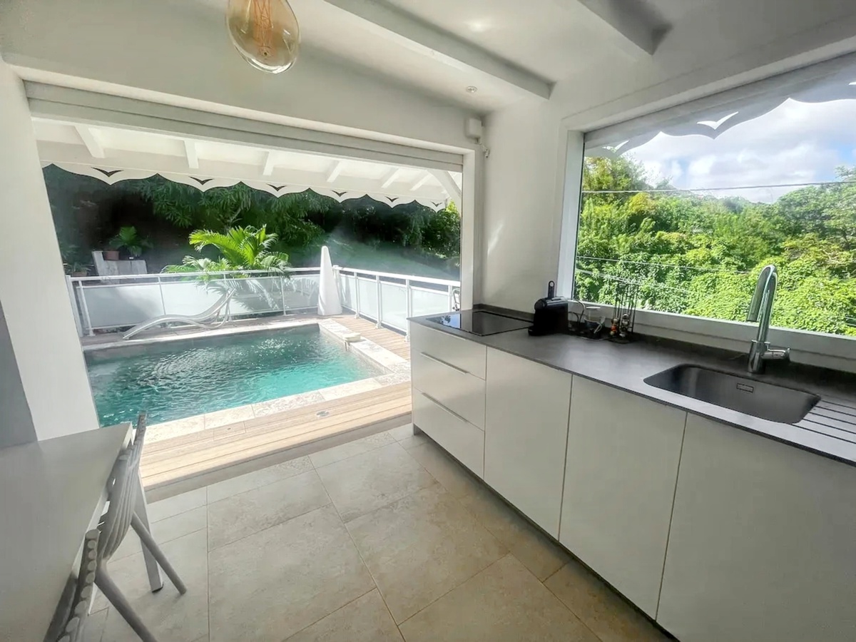 Villa Le François avec piscine privée et vue mer, MQ - Photo 9