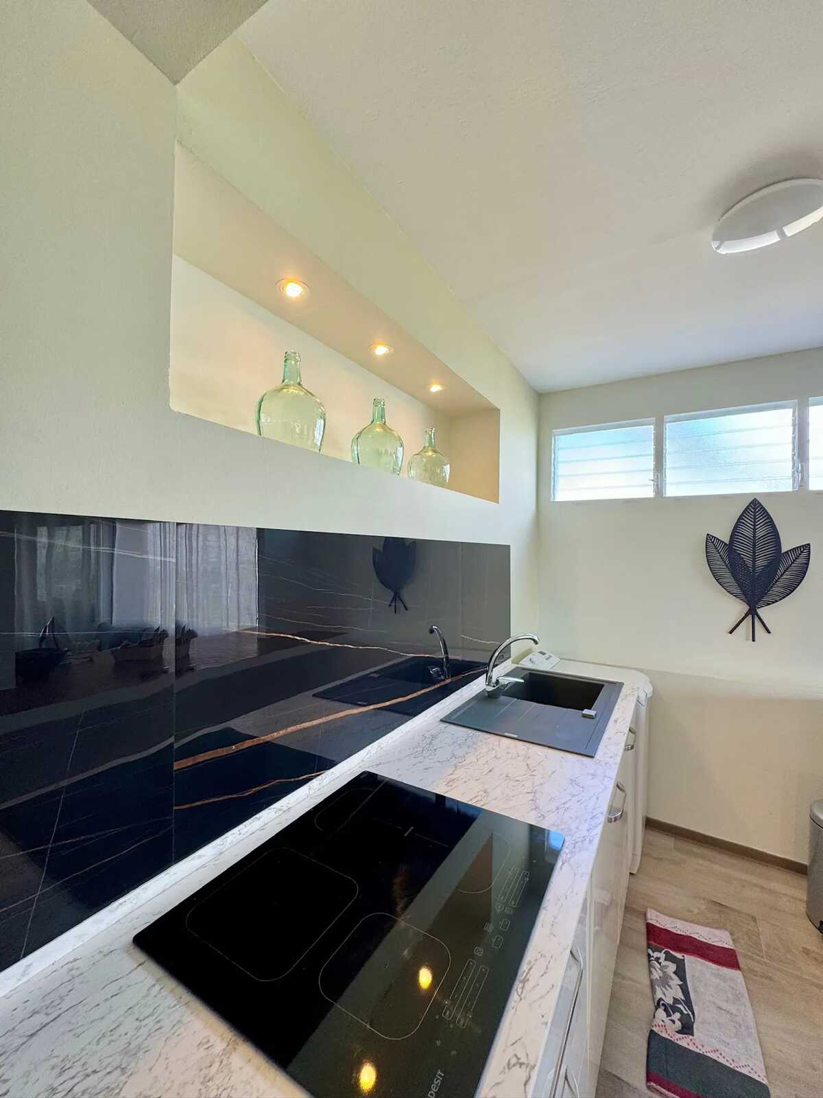 Maison vue mer à Les Trois-Îlets, 2 chambres, entrée privée - Photo 5