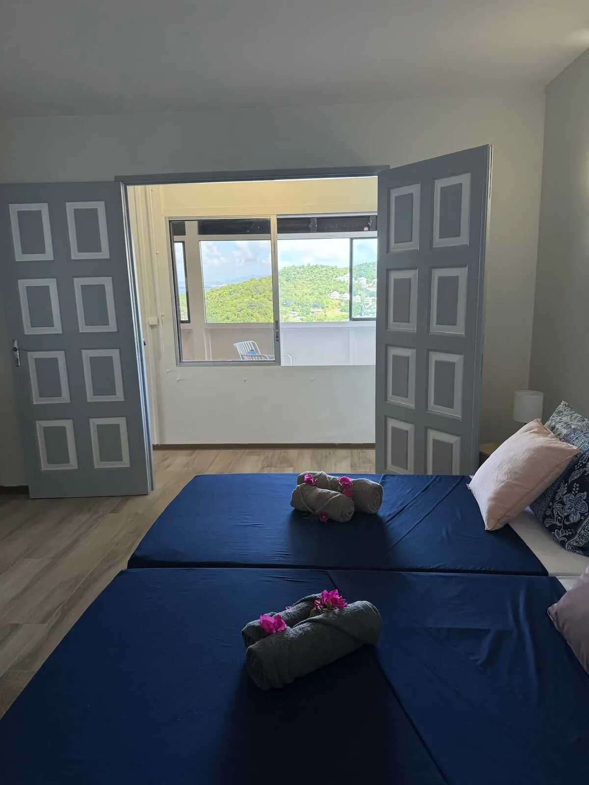 Maison vue mer à Les Trois-Îlets, 2 chambres, entrée privée - Photo 22