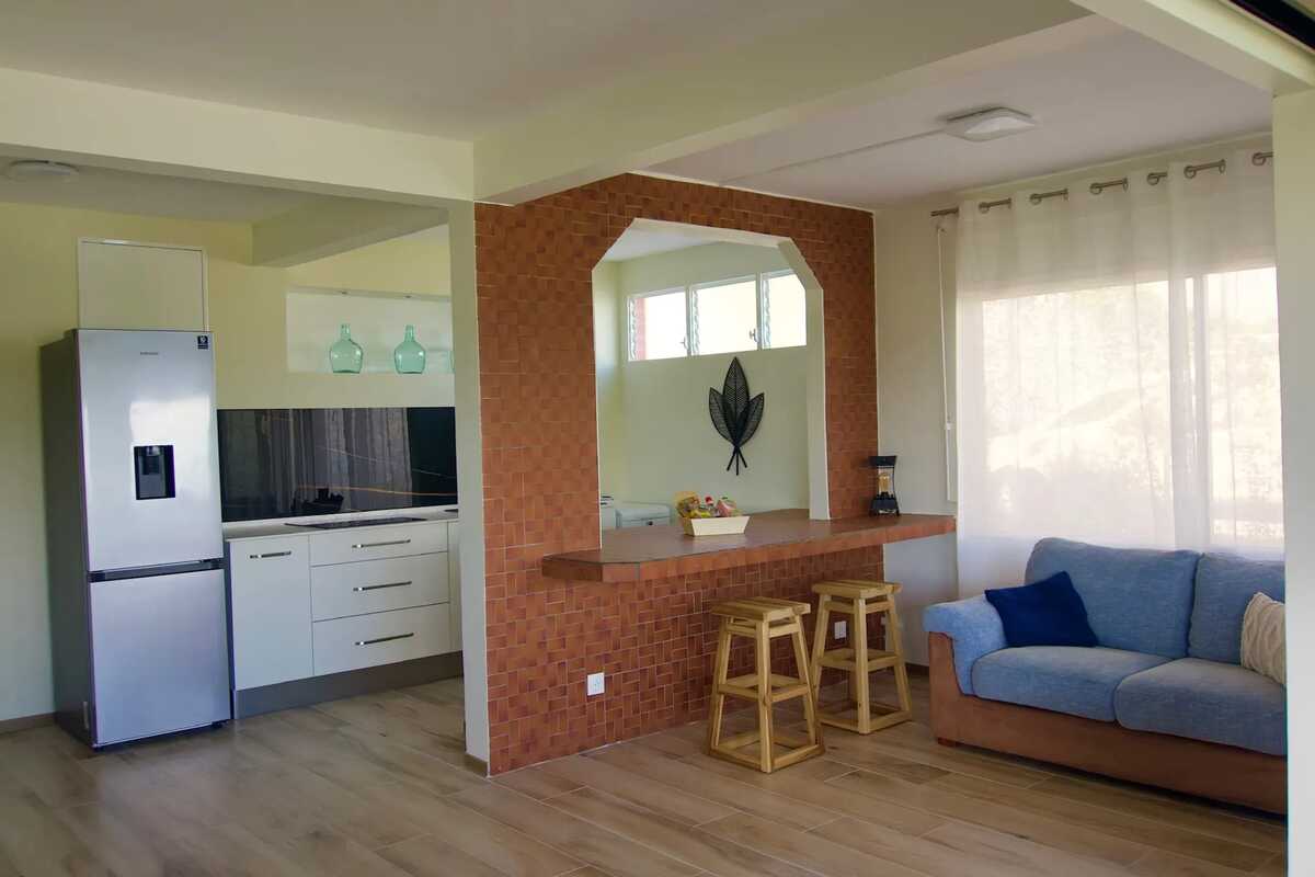 Maison vue mer à Les Trois-Îlets, 2 chambres, entrée privée - Photo 32