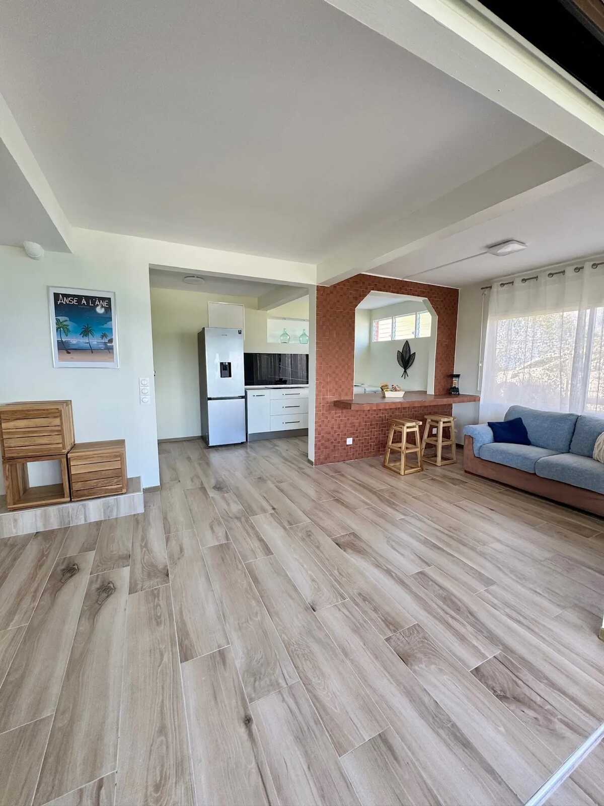 Maison vue mer à Les Trois-Îlets, 2 chambres, entrée privée - Photo 33