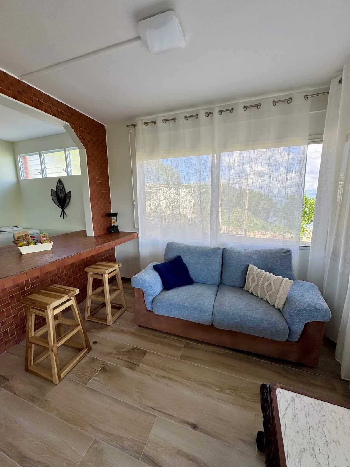 Maison vue mer à Les Trois-Îlets, 2 chambres, entrée privée - Photo 34