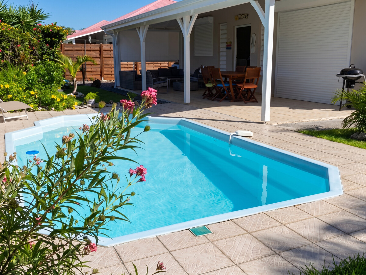 Villa avec piscine privée à Saint-François, 3 chambres - Photo 1