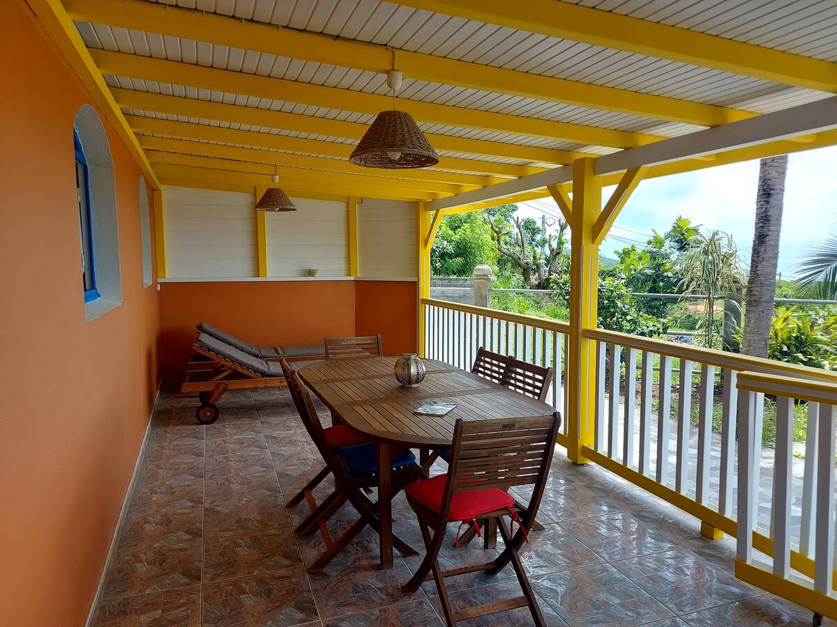 Maison charmante à Le Diamant avec vue sur mer et jardin - Photo 4