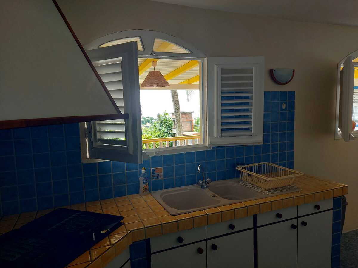 Maison charmante à Le Diamant avec vue sur mer et jardin - Photo 9