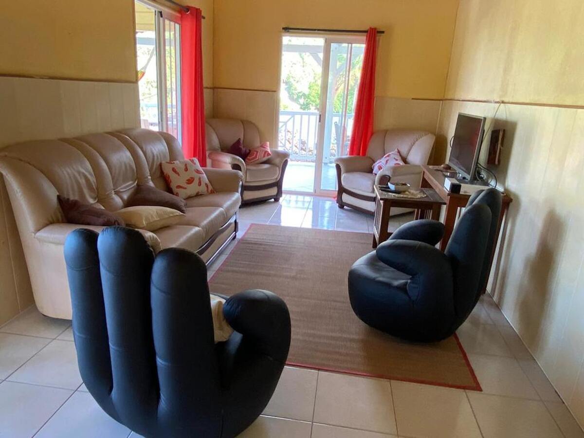 Villa 5 chambres vue mer à Bas Vent, 12 personnes - Photo 3