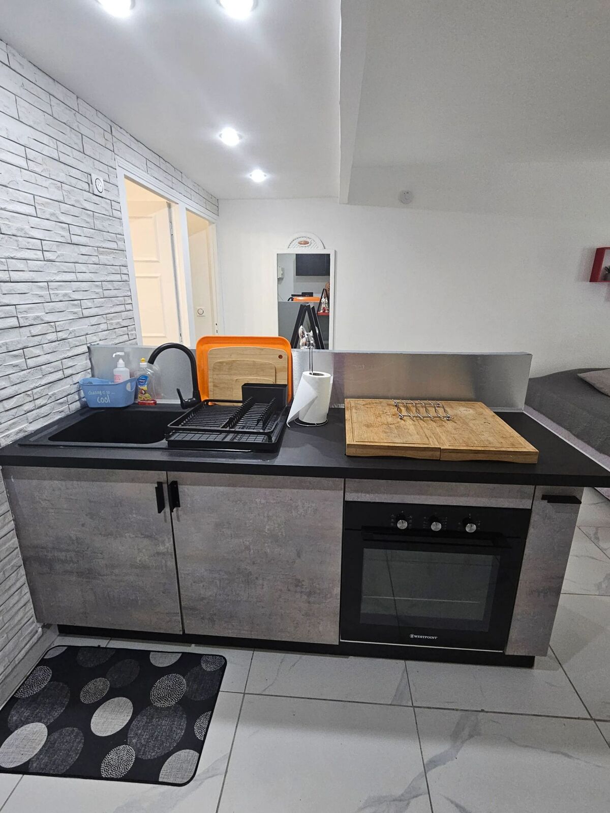 Studio 42 m² à Saint-François, piscine et jardin privatif - Photo 12