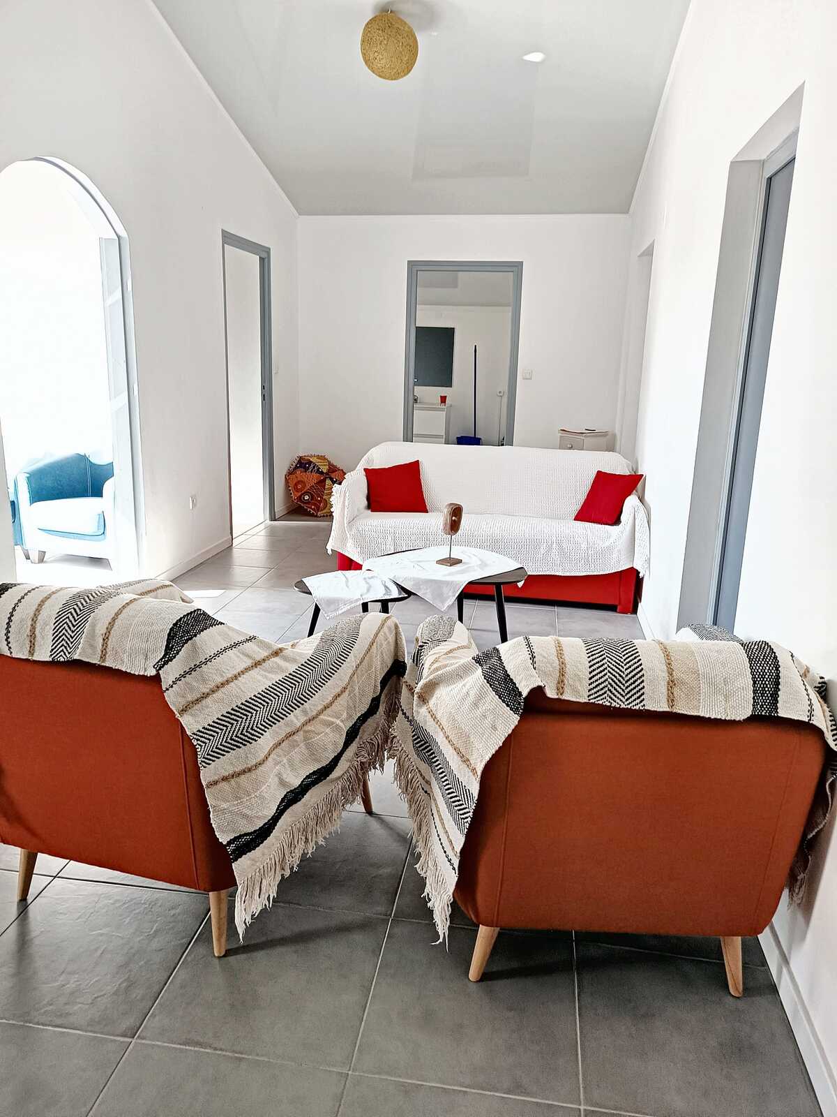 Appartement 3 chambres vue mer et terrasse à Saint-André - Photo 46