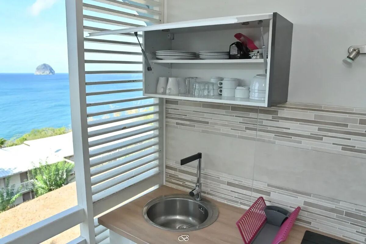 Studio 30 m² vue mer et piscine au Diamant - Photo 11