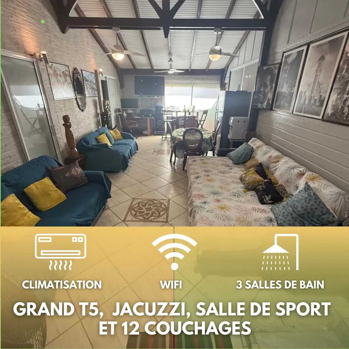 Maison avec spa et four à bois à Fort-de-France, 12 pers. - Photo 25
