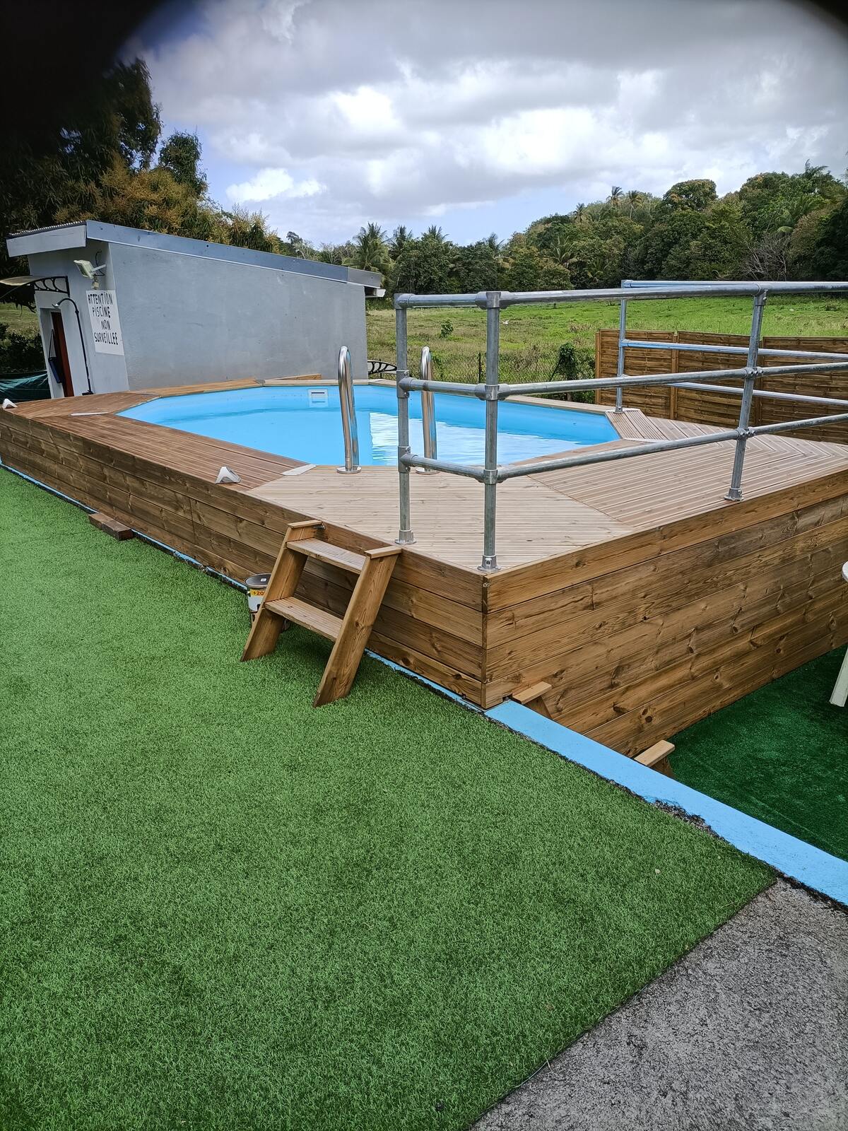 Bungalow 26 m² avec piscine toute l'année à Château Gaillard - Photo 13