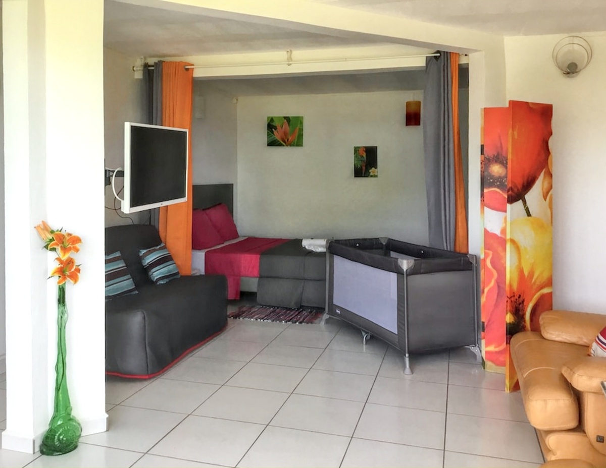 Appartement 5 pers. Deshaies avec piscine et vue mer - Photo 4