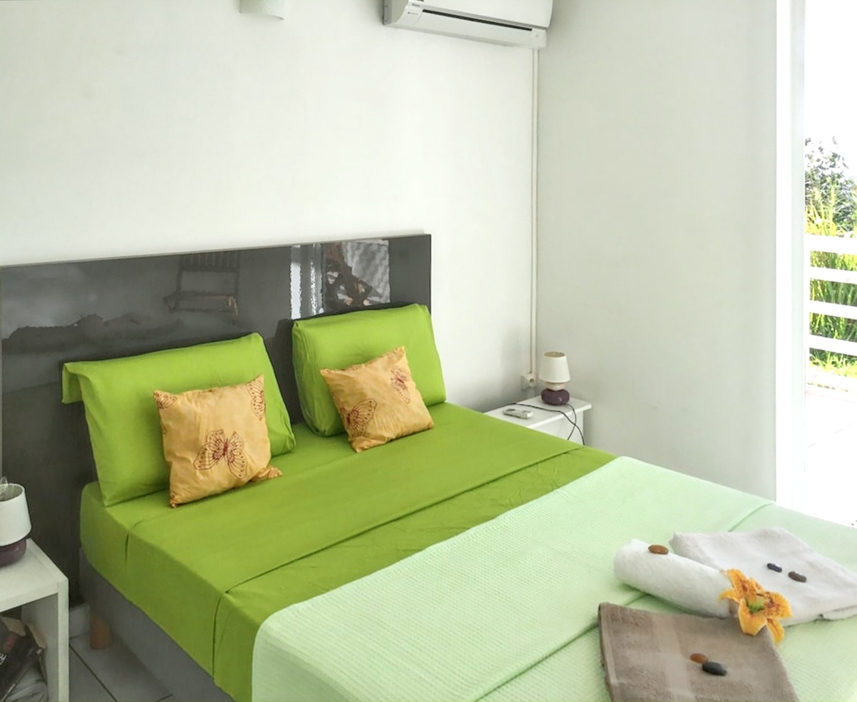 Appartement 5 pers. Deshaies avec piscine et vue mer - Photo 6
