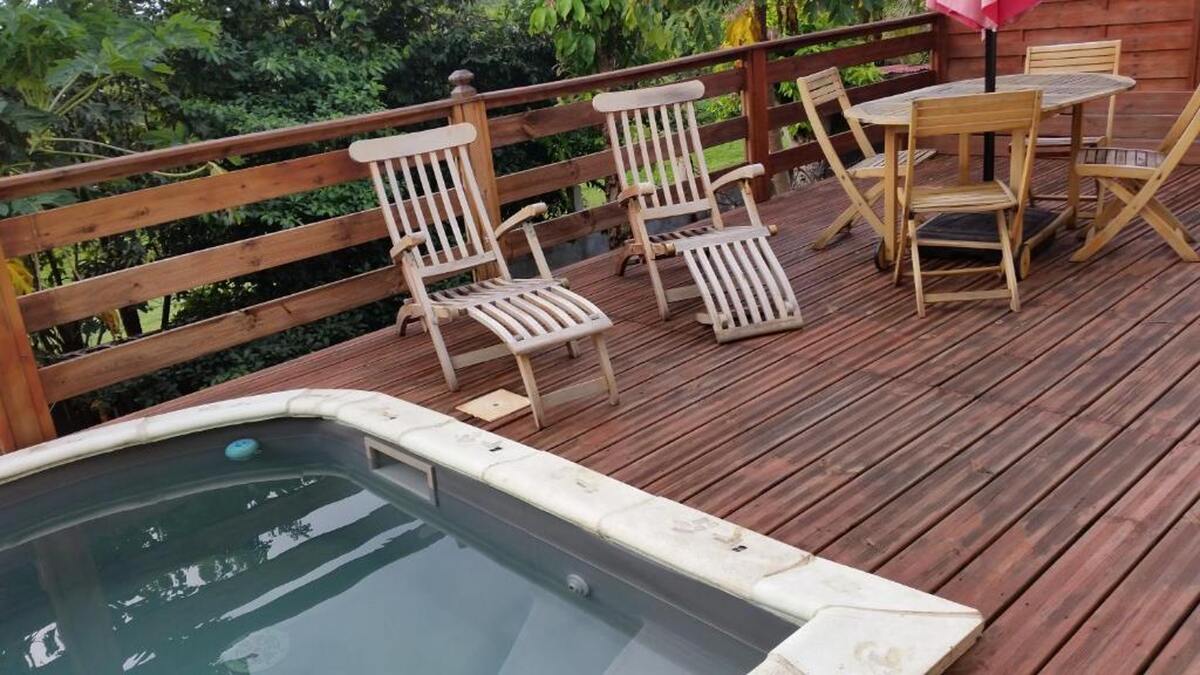 Appartement 70 m² piscine et jacuzzi au Moule - Photo 12