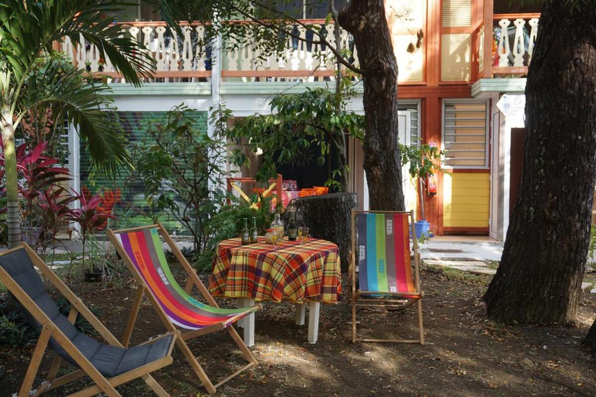 Appartement 30 m² Sainte-Anne, terrasse et piscine - Photo 1