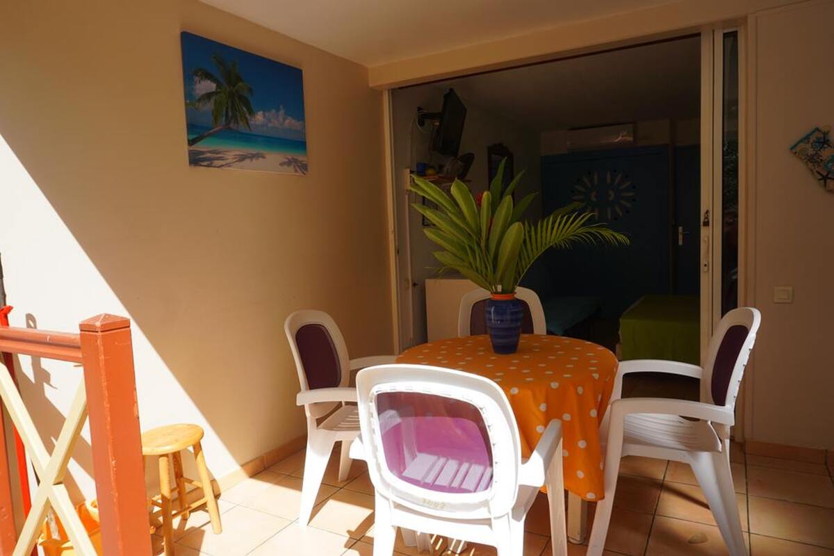 Appartement 30 m² Sainte-Anne, terrasse et piscine - Photo 5