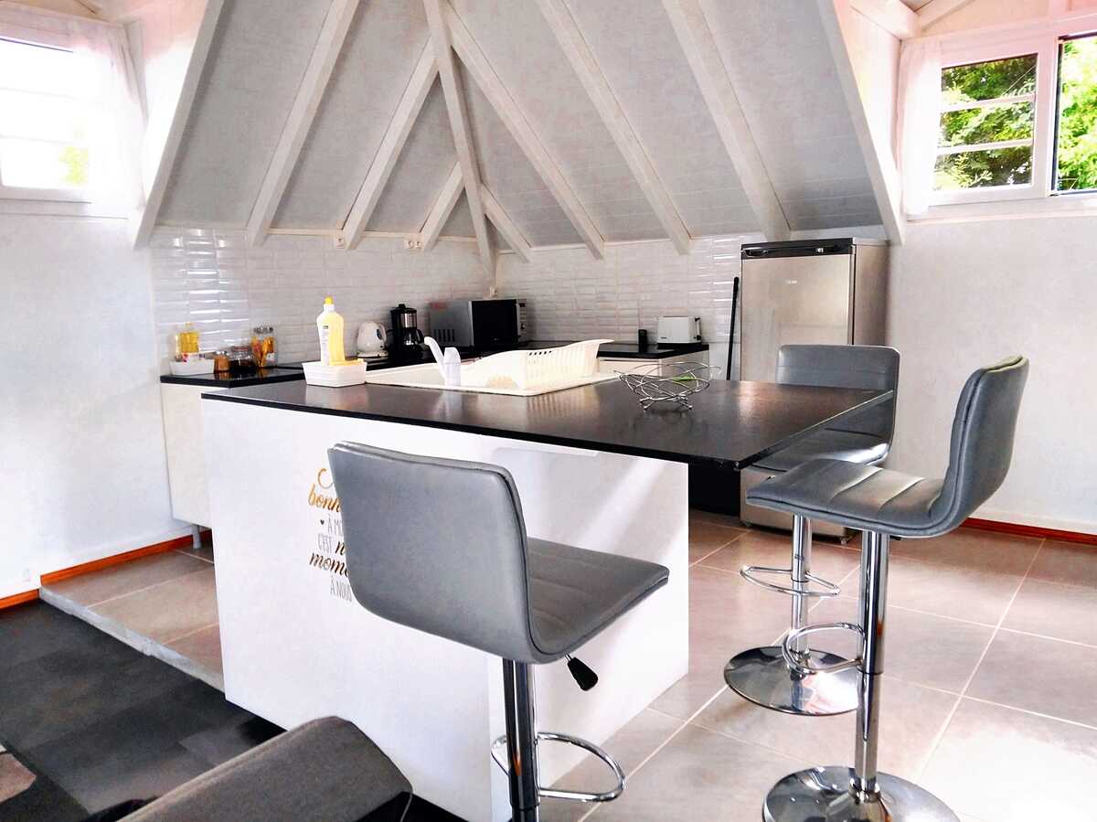Studio 45 m² vue mer avec terrasse à Baillif - Photo 4