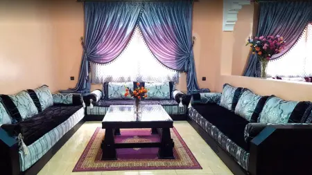 Location appartement à Marrakech, Appartement lumineux Marrakech 130m² + Terrasse