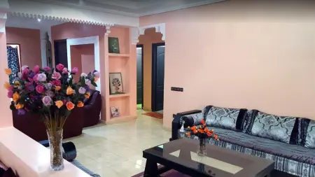 Appartement 130 m² avec terrasse et jardin, Marrakech : photo 2