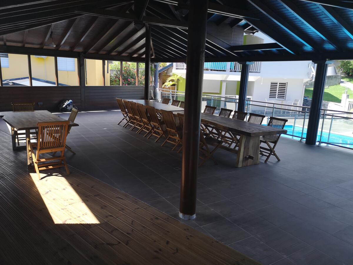 Appartement 120 m² - Lamentin, piscine et jacuzzi - Photo 9