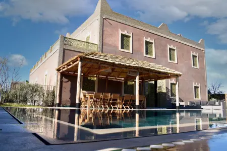 Villa 448 m² avec piscine privée et vue montagne à Marrakech : photo 11