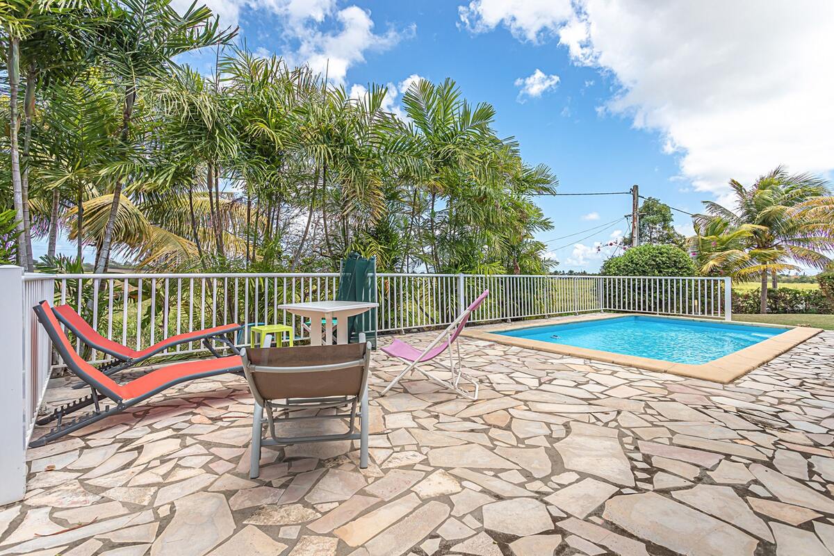 Villa 6 personnes à Saint-François, piscine privée toute l'année - Photo 2