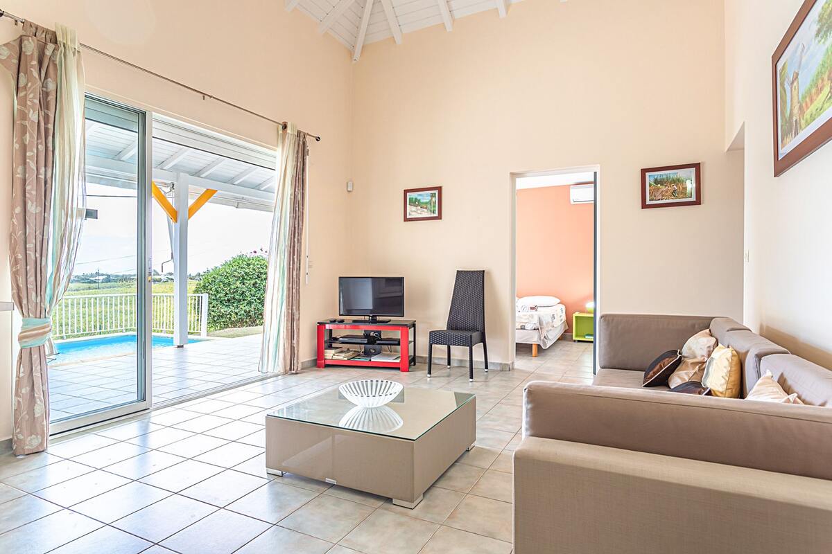 Villa 6 personnes à Saint-François, piscine privée toute l'année - Photo 6