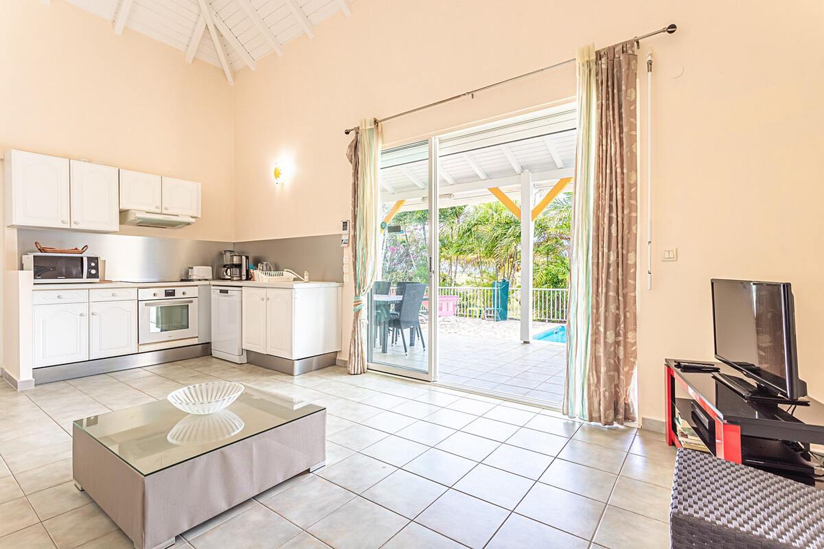 Villa 6 personnes à Saint-François, piscine privée toute l'année - Photo 7
