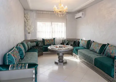 Appartement 105 m² avec balcon, 3 chambres au centre de Tanger : photo 3