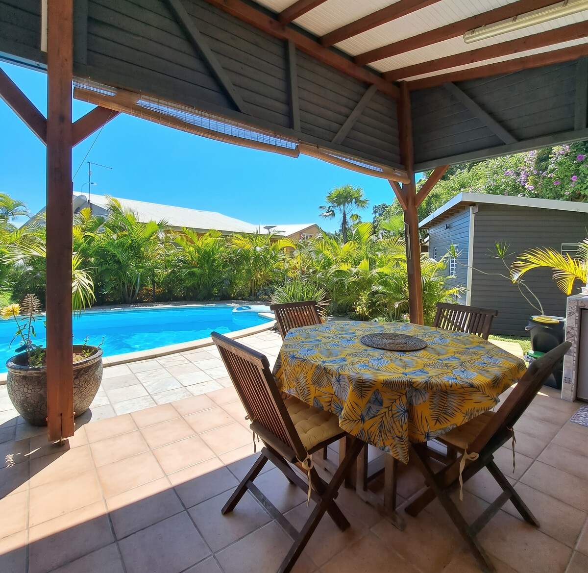 Villa avec piscine privée chauffée à Le Gosier, Guadeloupe - Photo 3