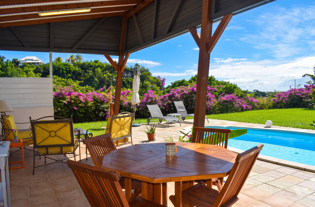 Villa avec piscine privée chauffée à Le Gosier, Guadeloupe - Photo 5
