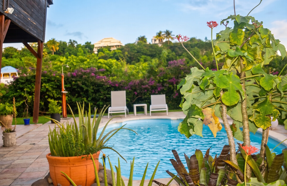 Villa avec piscine privée chauffée à Le Gosier, Guadeloupe - Photo 7