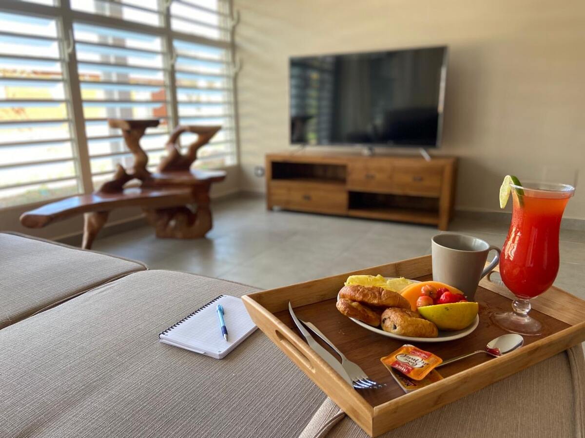 Maison 114 m² Sainte-Anne, jacuzzi et sauna privés - Photo 4