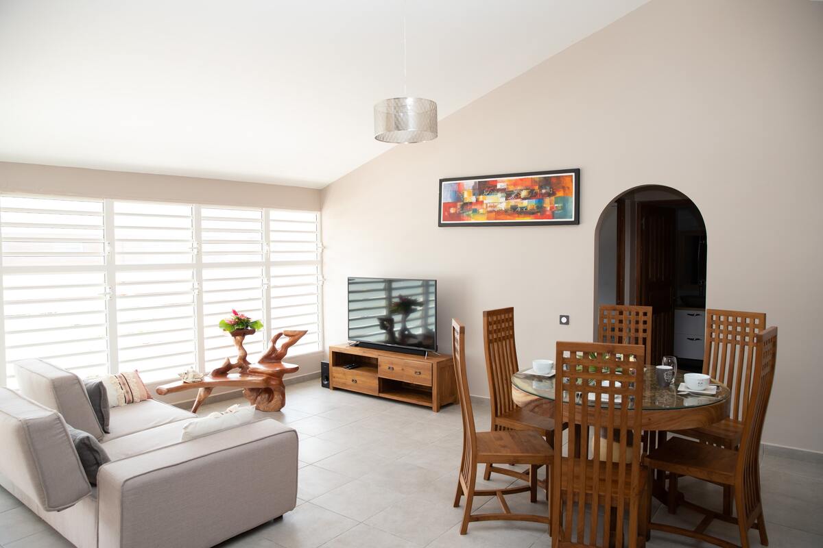 Maison 114 m² Sainte-Anne, jacuzzi et sauna privés - Photo 7