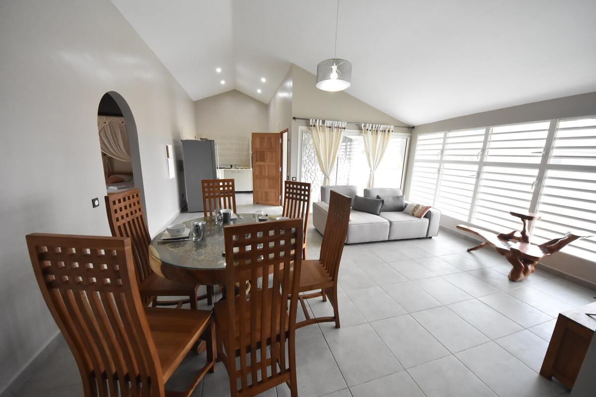 Maison 114 m² Sainte-Anne, jacuzzi et sauna privés - Photo 11