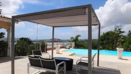 Maison vue mer à La Trinité, piscine partagée, 2 chambres : photo 21