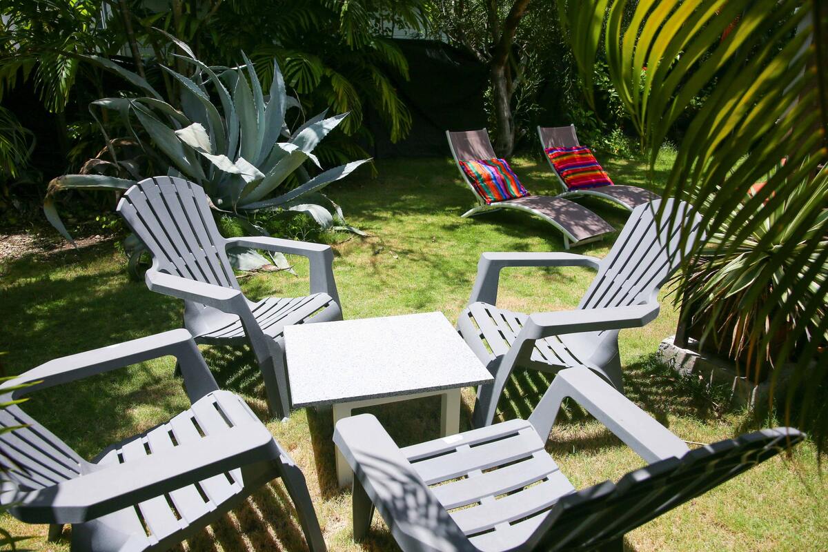 Maison 2 chambres avec jacuzzi et jardin à Saint-François - Photo 12