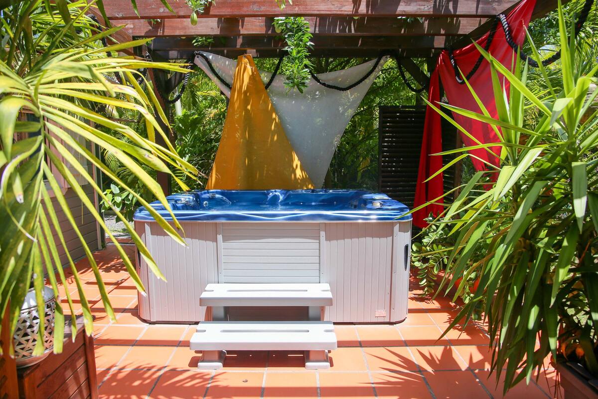 Maison 2 chambres avec jacuzzi et jardin à Saint-François - Photo 13
