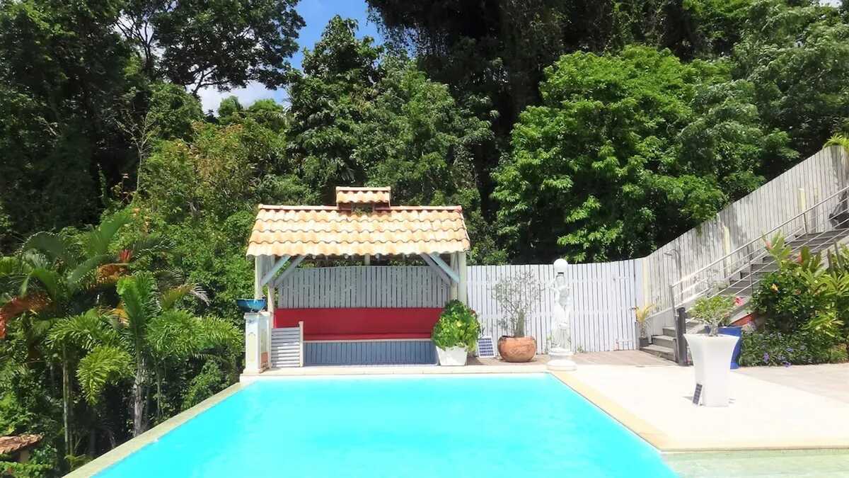 Maison 6 pers. vue mer à La Trinité – Piscine - Photo 18
