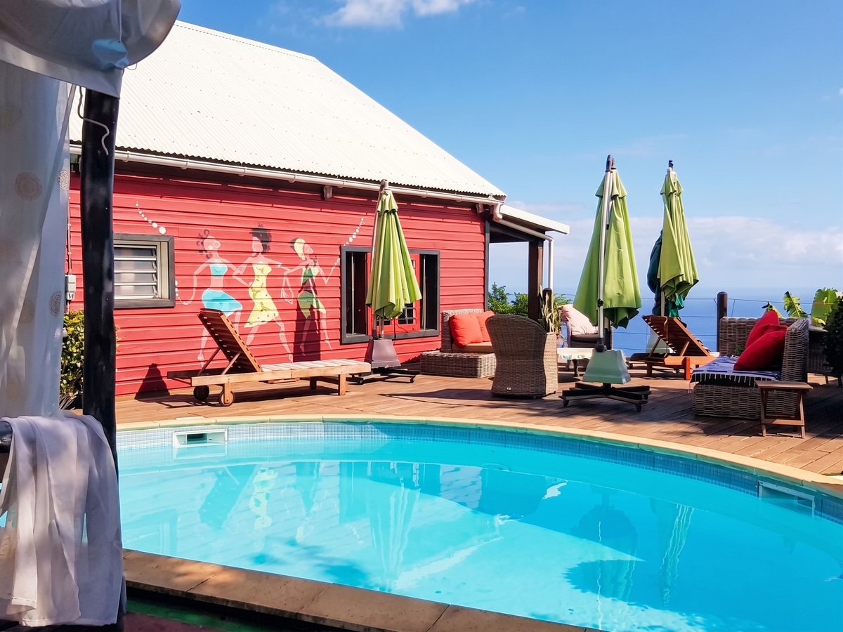 Bungalow avec vue mer et piscine partagée à Saint Leu - Photo 1