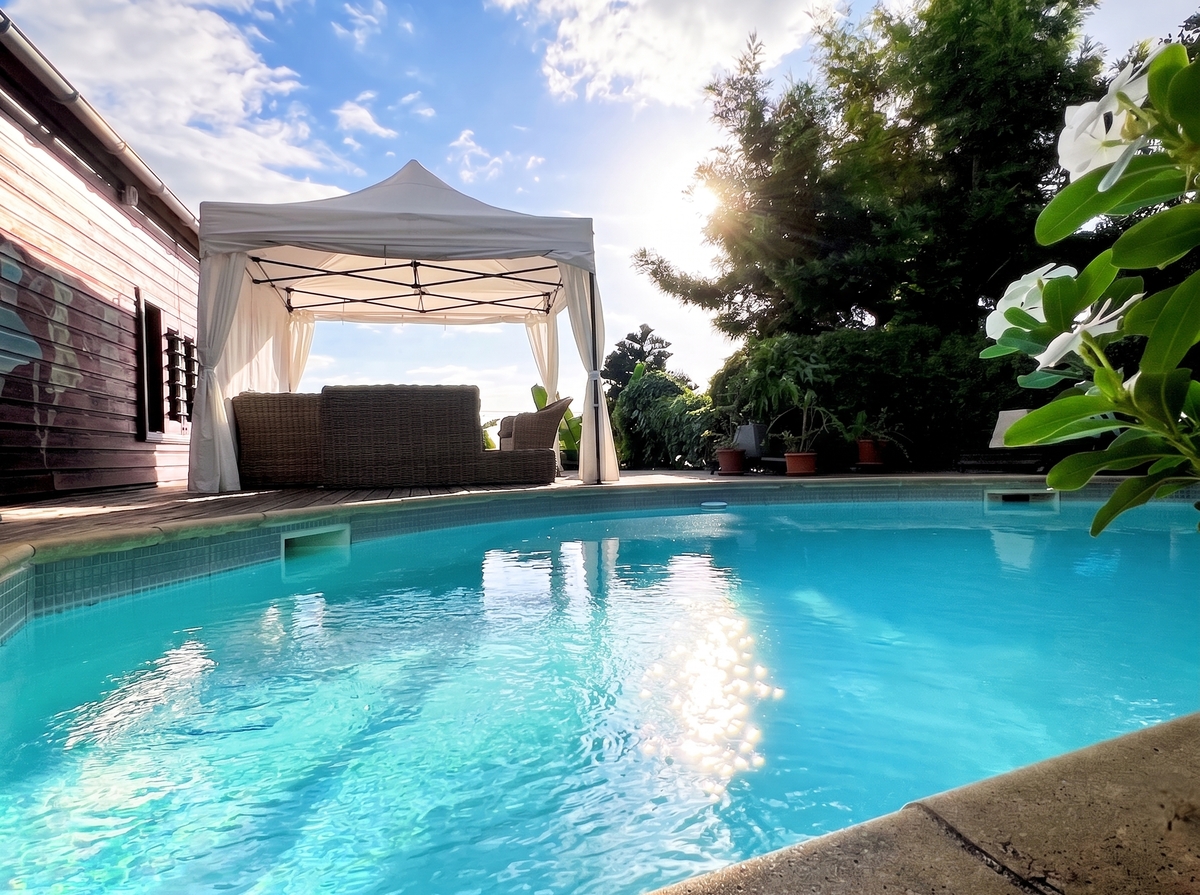 Bungalow avec vue mer et piscine partagée à Saint Leu - Photo 15
