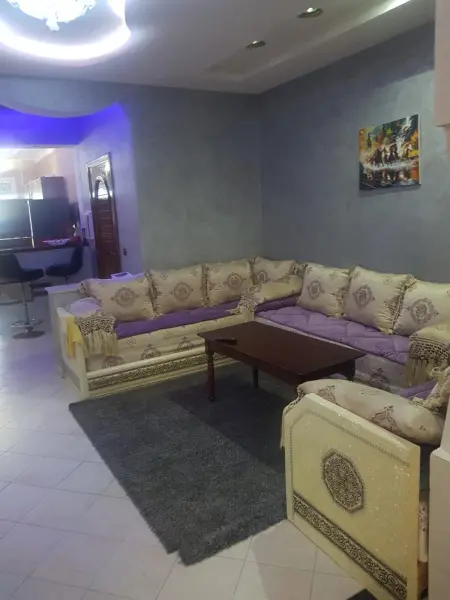Appartement vue mer à Mohammédia, piscine partagée et 2 chambres : photo 8