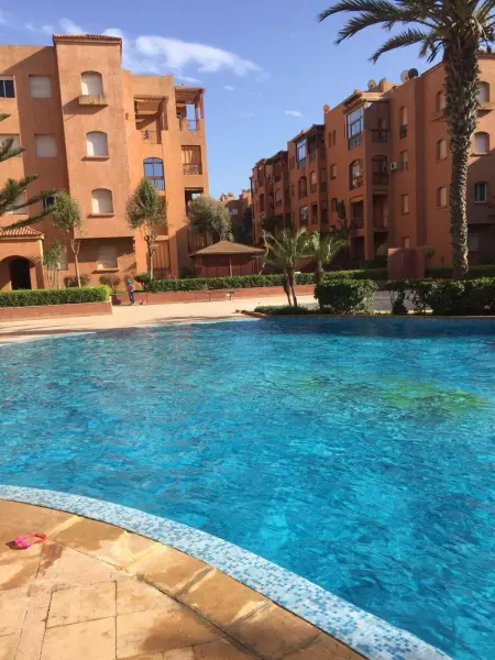 Appartement vue mer à Mohammédia, piscine partagée et 2 chambres : photo 18