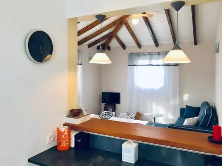 Maison avec vue mer, jacuzzi et jardin clôturé à Petit-Canal : photo 7
