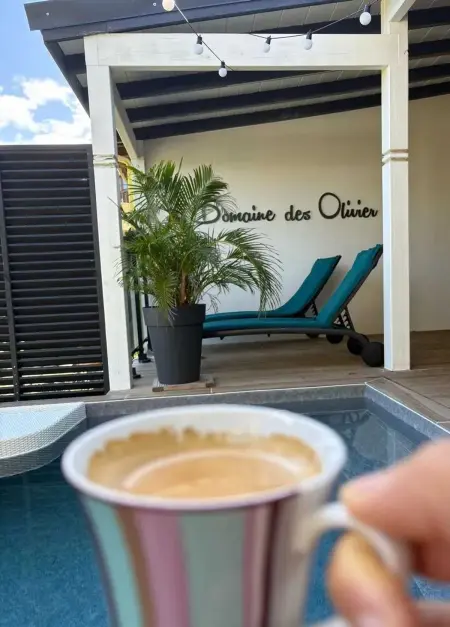 Bungalow avec piscine privée et vue mer à Deshaies, Guadeloupe : photo 15