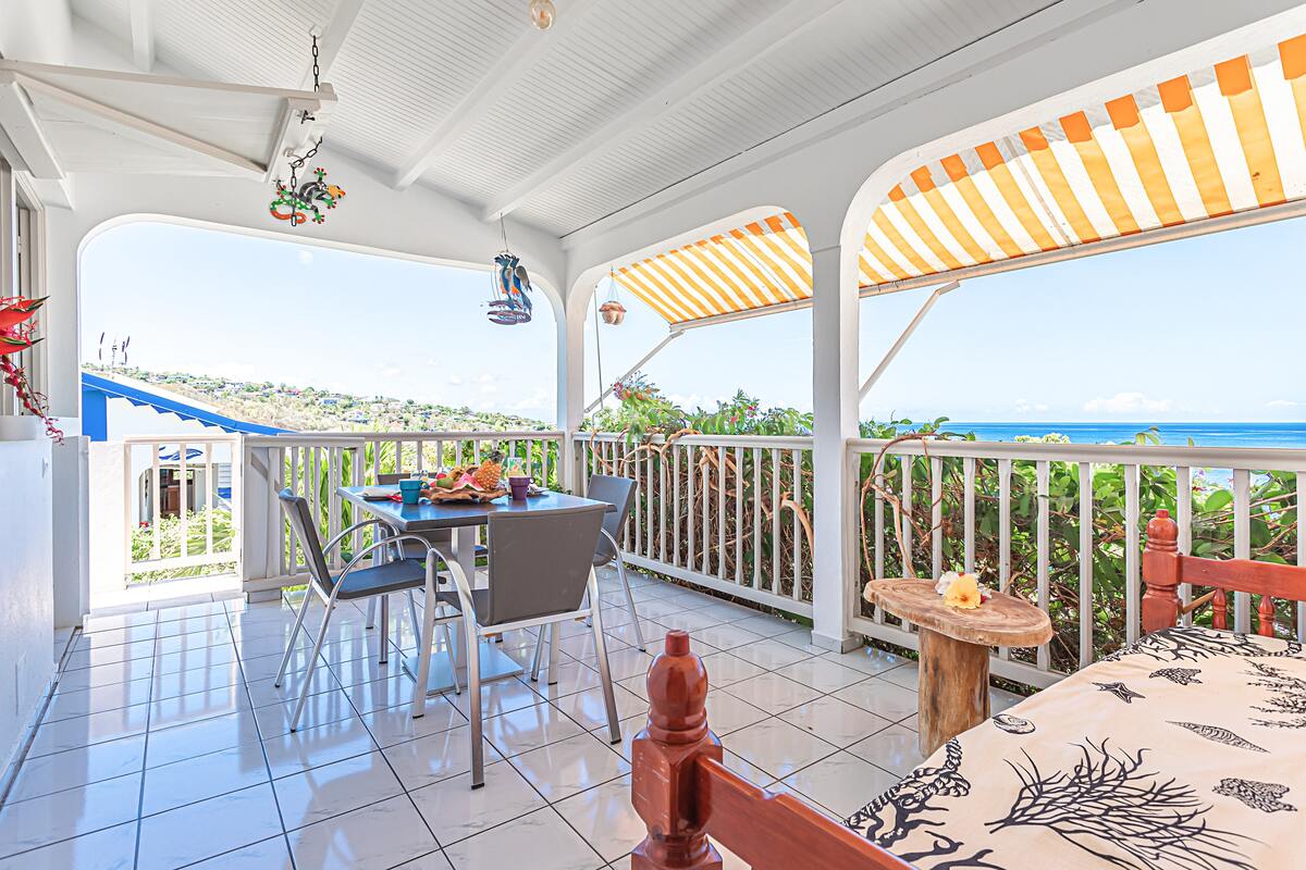 Bungalow 2 chambres à Bouillante, vue mer et piscine - Photo 7