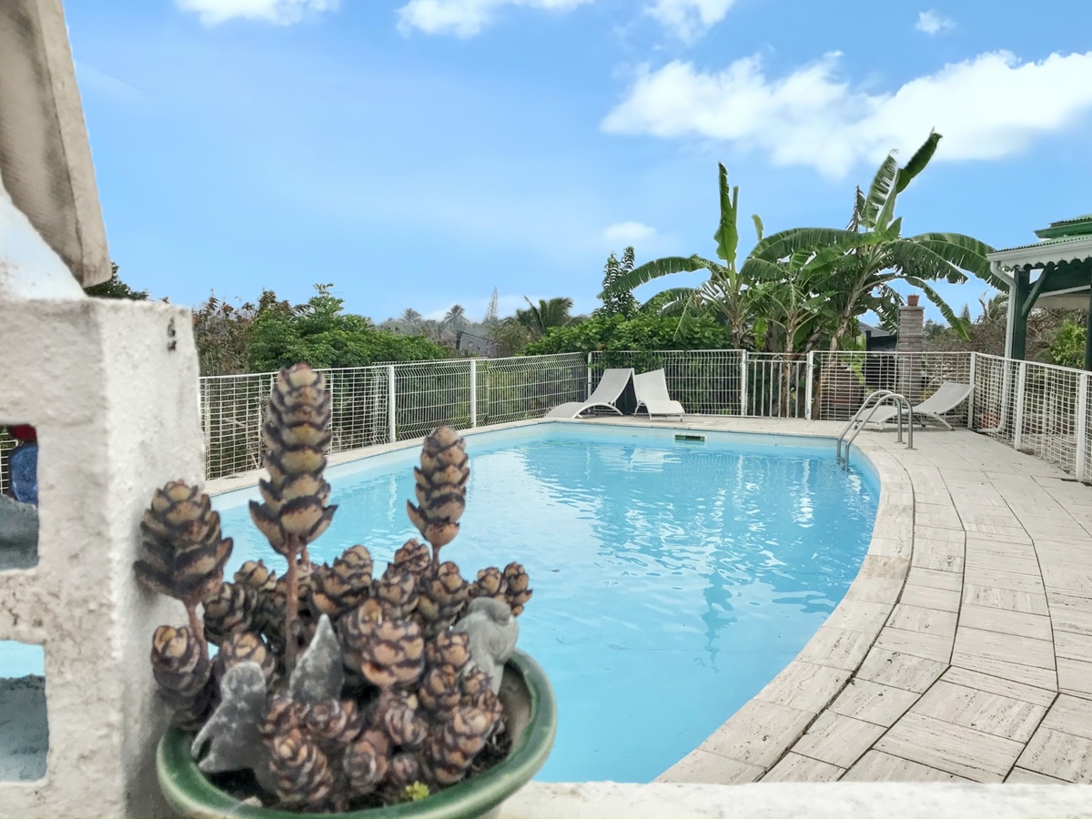 Maison 10 personnes, piscine privée toute l'année à Saint-François - Photo 1